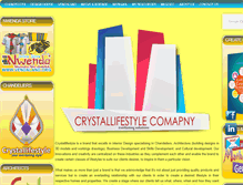 Tablet Screenshot of crystallifestyle.net